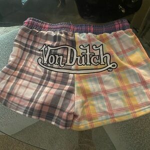 Von Dutch x dolls kill shorts